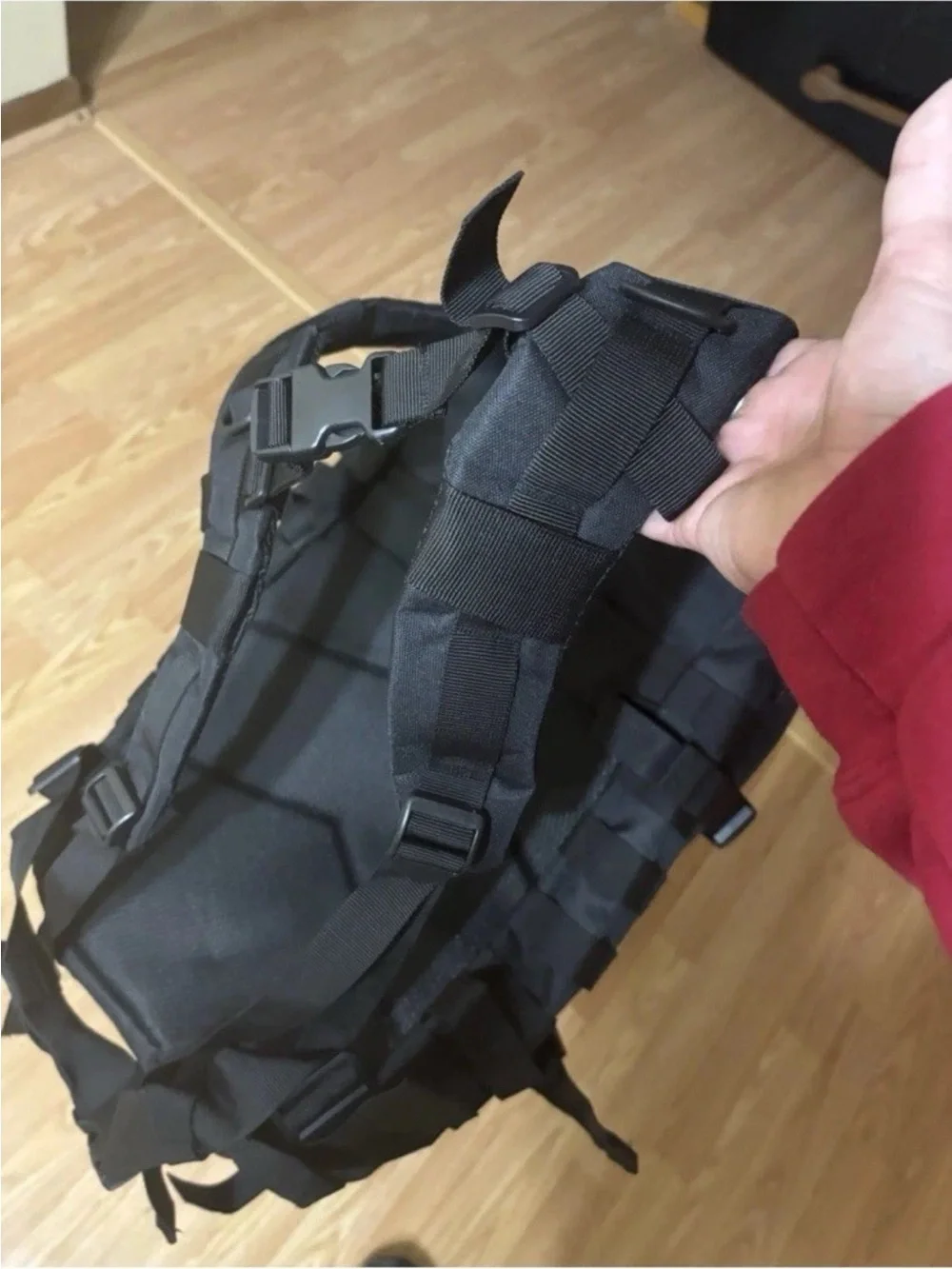 First Class Tactical Black Men’s Backpack